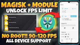 Magisk Modules Without root | High Fps For Gaming Modules  Patch  (+120FPS)