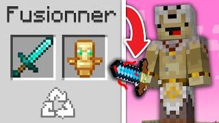 J'ai Fusionné TOUS LES OBJETS de Minecraft (pour finir le jeu)