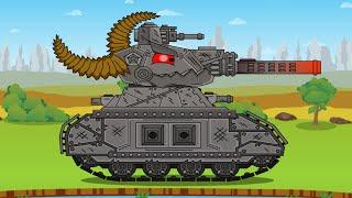 Как нарисовать танк Палач - Танки Animations C - Мультики про танки