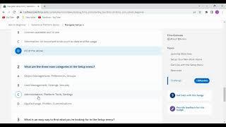 navigate Setup| Salesforce | Challenge