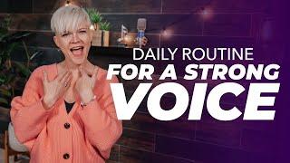 Daily Vocal Routine for a Strong Voice  (MP3 Downloads)