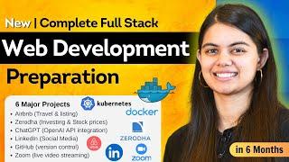 Complete Full Stack Web Development Preparation : MERN Stack + 6 Major Projects | New Delta 6.0