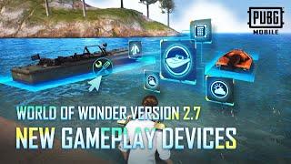 PUBG MOBILE | New Gameplay Devices in WOW version 2.7!
