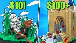 I Built 3 Clone Wars Mocs At Three Different Price Tiers $10 $50 & $100!