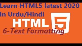 Text Formatting In HTML5 // bold, italic, em, small, sup , sub, ins ,strong//HTML5 tutorial easy