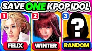 Save ONE Idol Without Knowing WHO'S NEXT  | KPOP GAME 2024-2025