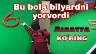 Bu bola bilyardni yorvordi. Albatta koʻring. Faktlar uz