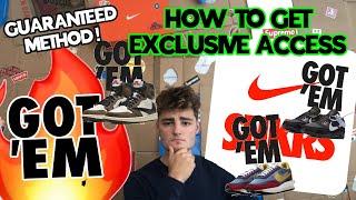 HOW TO COP FROM SNKRS APP EXCLUSIVE ACCESS!!! HOW TO GET EXCLUSIVE ACCESS ON NIKE SNKRS APP!!!