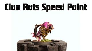 Episode 1: How to Speed Paint Clan Rats from Skaventide