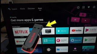 How to connect pendrive to android tv | Smart led tv me pendrive kaise chalaye