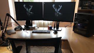 2022 Minimalist Desk Setup Tour for Developers: Dual Monitor and Must-Have Accessories