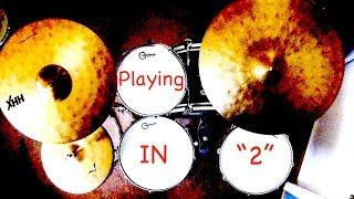 Jazz Drum Lesson: How to play in 2, with FREE PDF!