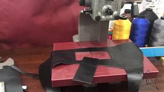 How to use the arbor press as a leather die cutter.