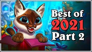 Funny And Lucky Moments - Hearthstone - Best Of 2021 (Part 2)