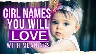 BEAUTIFUL UNIQUE GIRL NAMES FOR BABIES YOU WILL LOVE | CUTE BABY NAMES FOR GIRLS WITH MEANINGS 2021