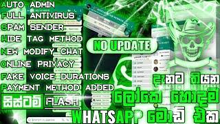 SYSTEM FLASH VERSION 06 WHATSAPP || FULL IMMUNE WA(PAYMENT METHOD ADDED)