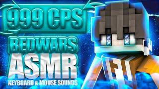 BedWars ASMR Sounds | KeyBoard and Mouse | Hypixel BedWars (feat. @_appba_6152)