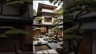 Would you live in a Traditional Japanese inspired home? #japanese #aiimages #viralvideo #trending