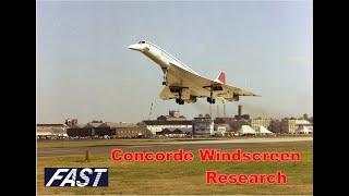 Concorde Windscreen Rain Erosion Trials