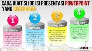 Cara Buat Slide Isi Presentasi PowerPoint yang Menarik