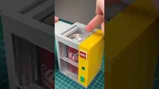 Working Lego Soda Vending Machine with Safe #lego