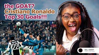 Non-football fan Reacts To Cristiano Ronaldo Top 30 Goals That Shocked The World - wow!!!
