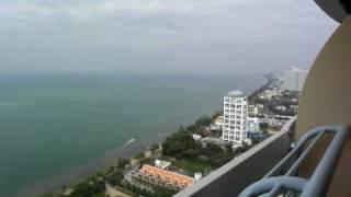 Metro Condotel Studio Condo Jomtien Pattaya Thailand Awesome Sea View F35 R500