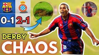 Epic Comeback  FC Barcelona - RCD Espanyol (1996) ️Ronaldo, Giovanni, Stoichkov | Shine in Chaos️