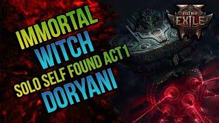 Path of Exile 2 | Doryani Final Boss: ACT 3 | Immortal Witch: Blood Mage | Solo Self Found