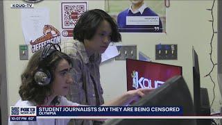 Students claim Olympia high school censored student-run news outlets | FOX 13 Seattle