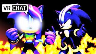 DARKSPINE SONIC VS DARKSPINE SONICA IN VR CHAT