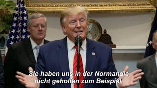 AFP | Trump: Die Kurden haben uns nicht in der Normandie geholfen (ein Klassiker)