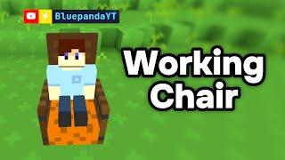 How to Make a WORKING CHAIR in Bloxd.io!