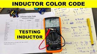 {809} How To Read Inductor Color Code || How To Measure Inductance