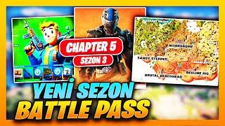 YENİ CHAPTER 5 SEZON 3 SAVAŞ BİLETİ GELDİ ! Fortnite Battle Royale (TOZ DUMAN SEZONU)