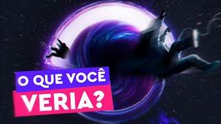 Como Seria CAIR em um BURACO NEGRO?