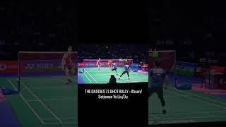 Ahsan/Setiawan Vs Liu/Ou - THE DADDIES 71 SHOT RALLY - NICE ANGLE #allenglandopen2023  #badminton