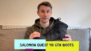 Salomon Quest 4D 3 GTX Boot Review - the BEST hiking boots!