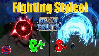 Blox Fruits Best Fighting Style 2024! Fighting Style Tier List