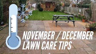 Lawn Care Tasks To Do In December