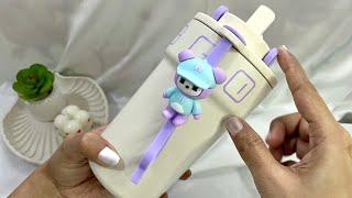 Cutest Vacuum flask bottle  || Vacuum insulation bottle unboxing and Review