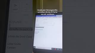 Emails wie Führungskräfte schreiben die das 10-fache von mir verdienen #homeoffice #büro #humor