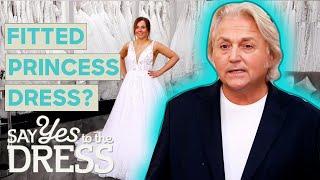 Can Princess Dress Bride Consider A Fitted Dress? | Say Yes To The Dress: UK