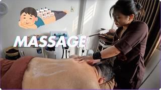 ASMR: This Beautiful Girl Lifted My Back Up | Traditional Vietnamese Massage