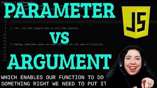 Parameter vs Argument for Beginners | JavaScript Concepts Explained