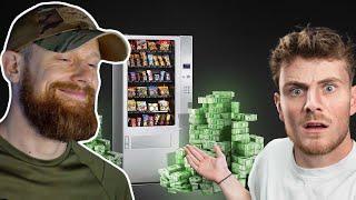 DAVE kauft einen SNACKAUTOMAT! - So wird man mit dem Business reich | Fritz Meinecke reagiert