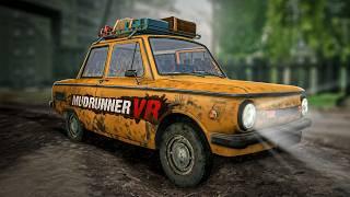  Помогаю восстановить деревню в MudRunner VR