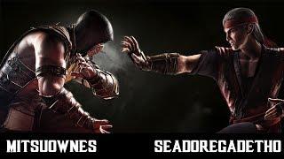 Mortal Kombat X - High Level FT10 - Mitsuownes vs SeadoRegadetho