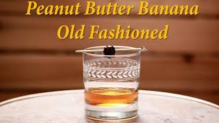 How To Make A Peanut Butter Banana Old Fashioned | Drinks Made Easy