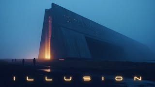 ILLUSION - Cyberpunk Ambience - DEEP Blade Runner Ambient Music Soundscape for Focus and Sleep